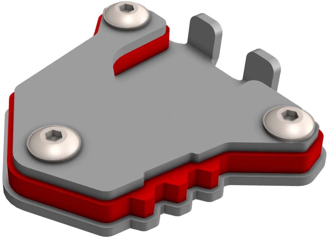 Extensão da Base do Descanso Lateral CROSSPRO 