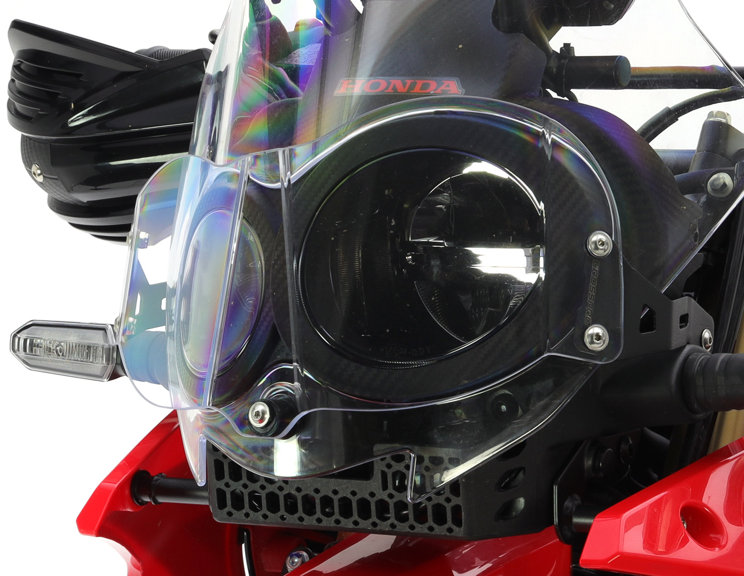 Proteção de Farol Frontal Policarbonato Transparente CROSSPRO 
