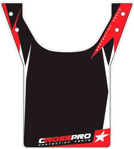 Autocolantes Porta-Numero Pega Traseira CROSSPRO 