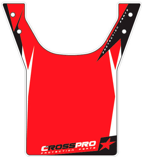 Autocolantes Porta-Numero Pega Traseira CROSSPRO 