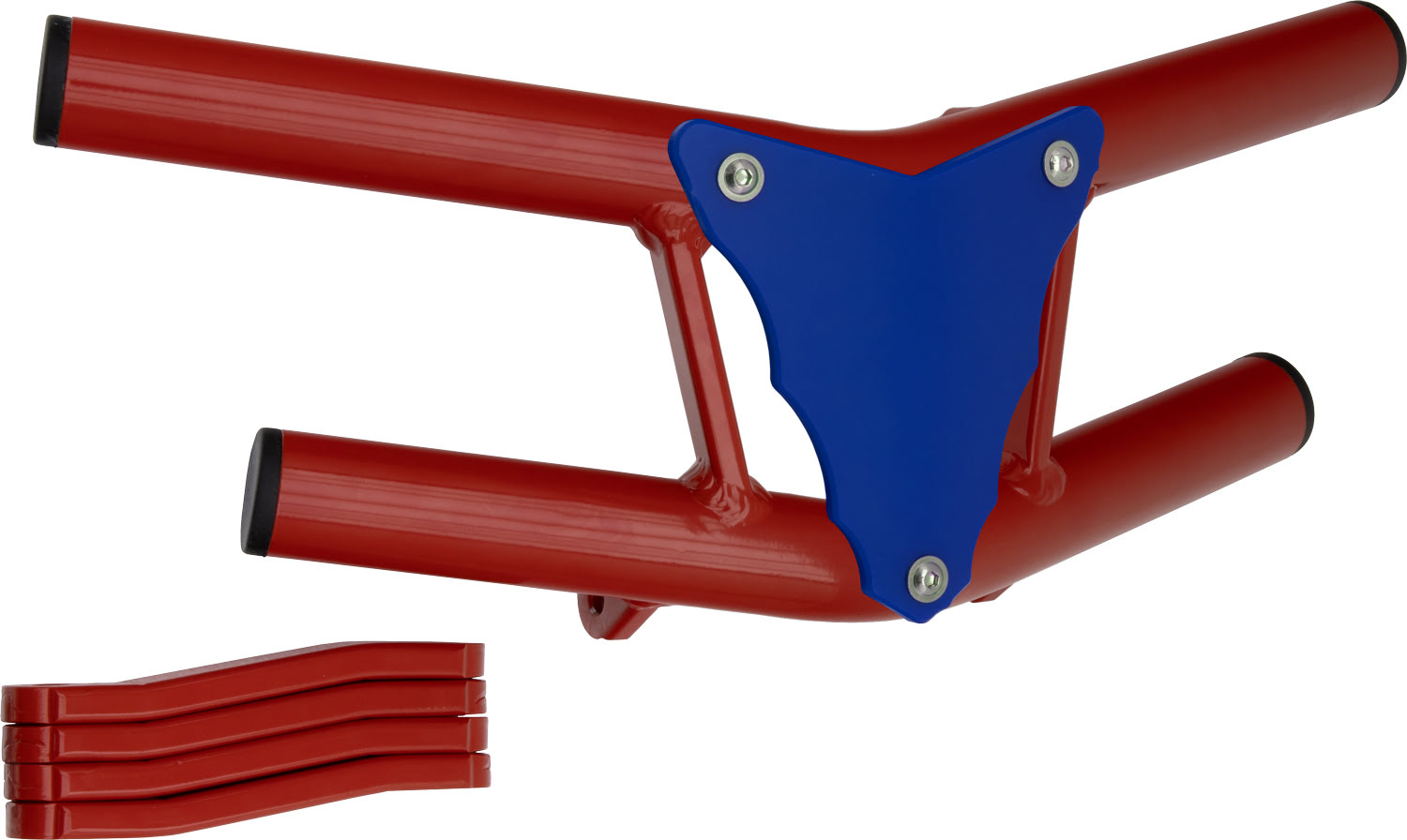 2CP023____0407.JPG - Front Bumper Waspe Lite Red Tube / Blue Plate