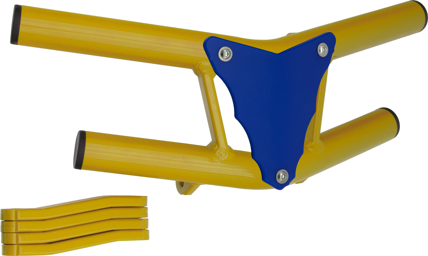 2CP023____0408.JPG - Front Bumper Waspe Lite Yellow Tube / Blue Plate