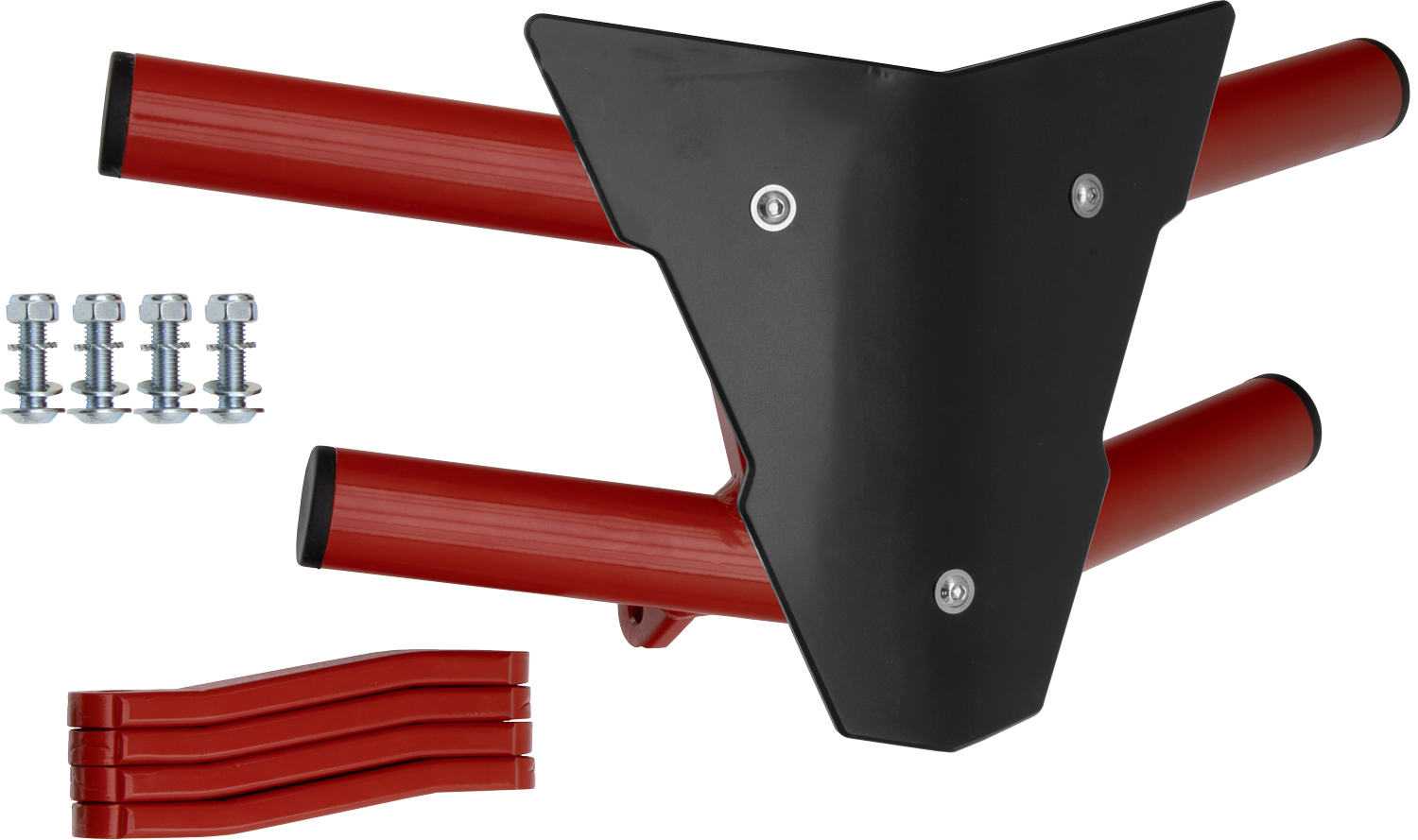 2CP024____0307.JPG - Front Bumper Waspe Red Tube / Black Plate