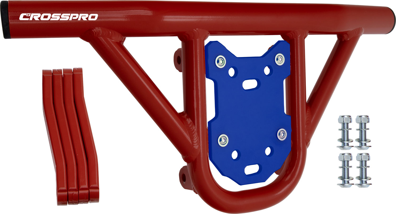 Front Bumper Hat Red Tube / Blue Plate